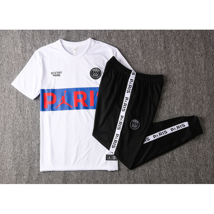Chandal del Paris Saint-Germain Manga Corta 2020/2021 Blanco